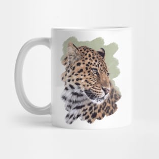 Leopard Painting Mug